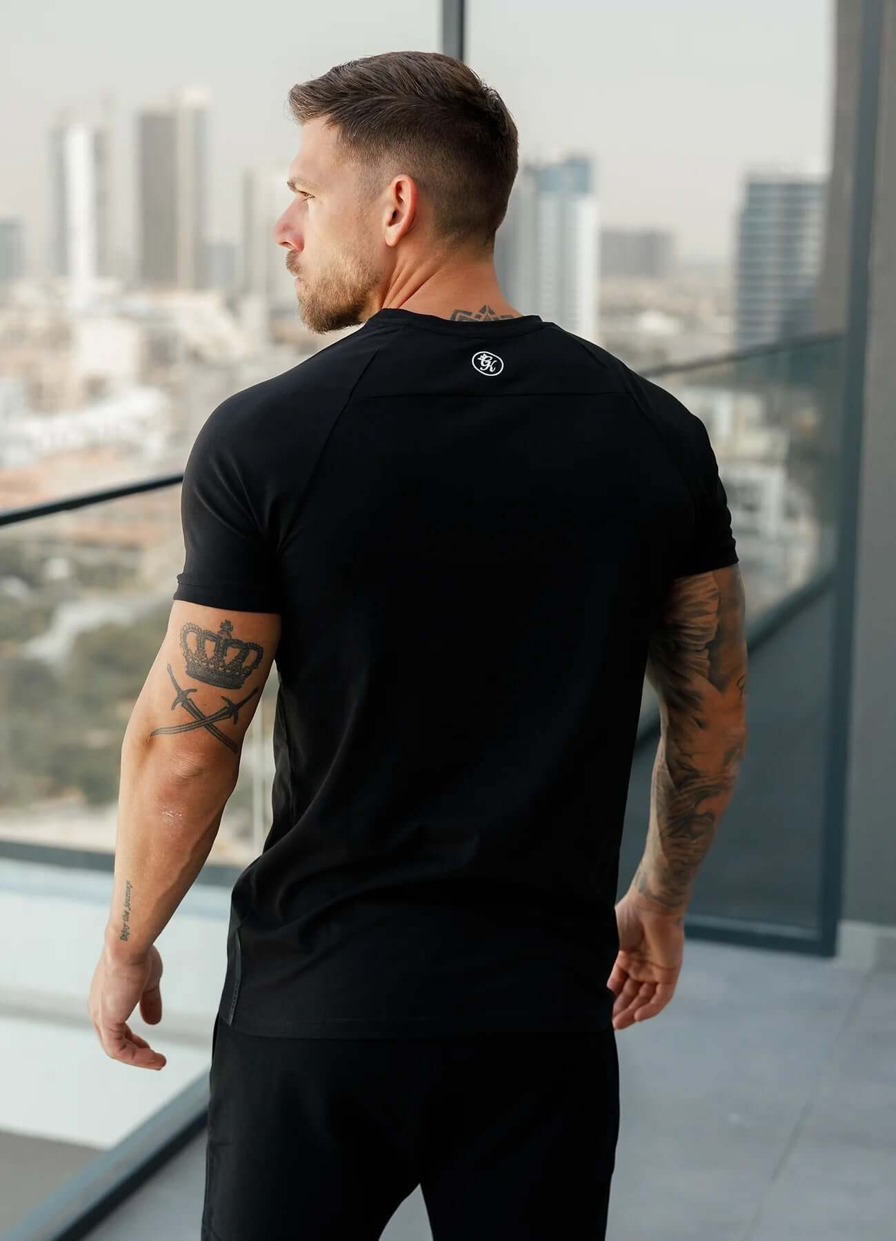 Gym King Pro Jersey Tee - Black