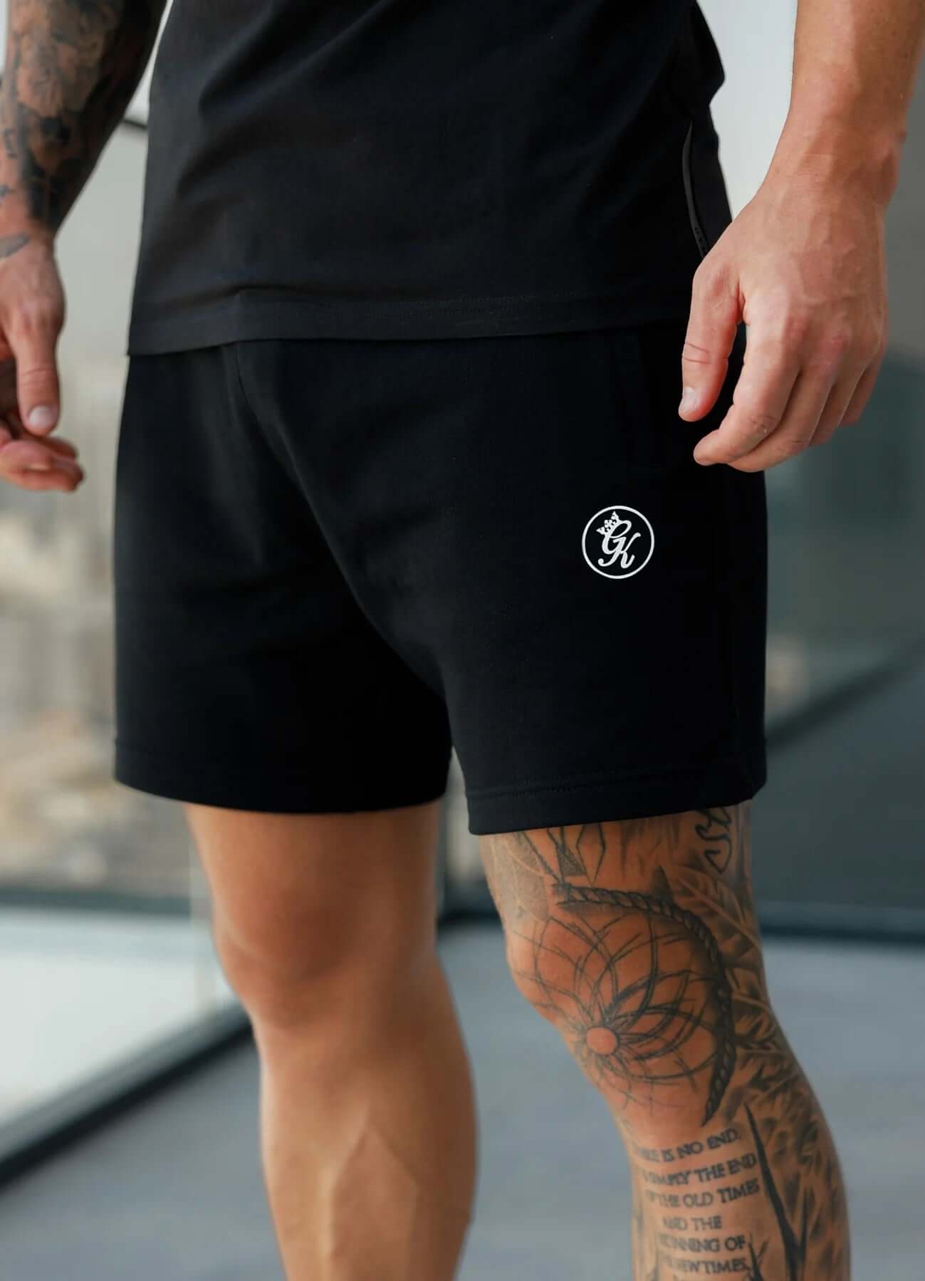 Gym King Pro Jersey Short - Black