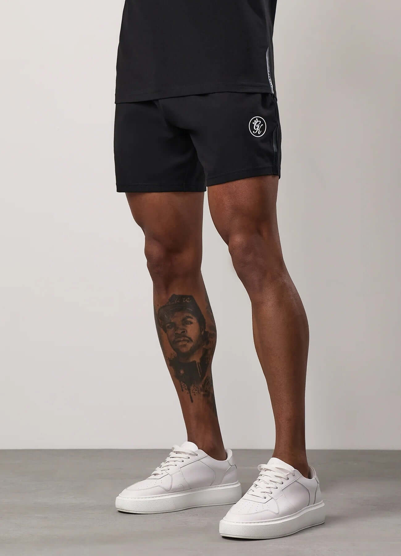 Gym King Pro Jersey Short - Black