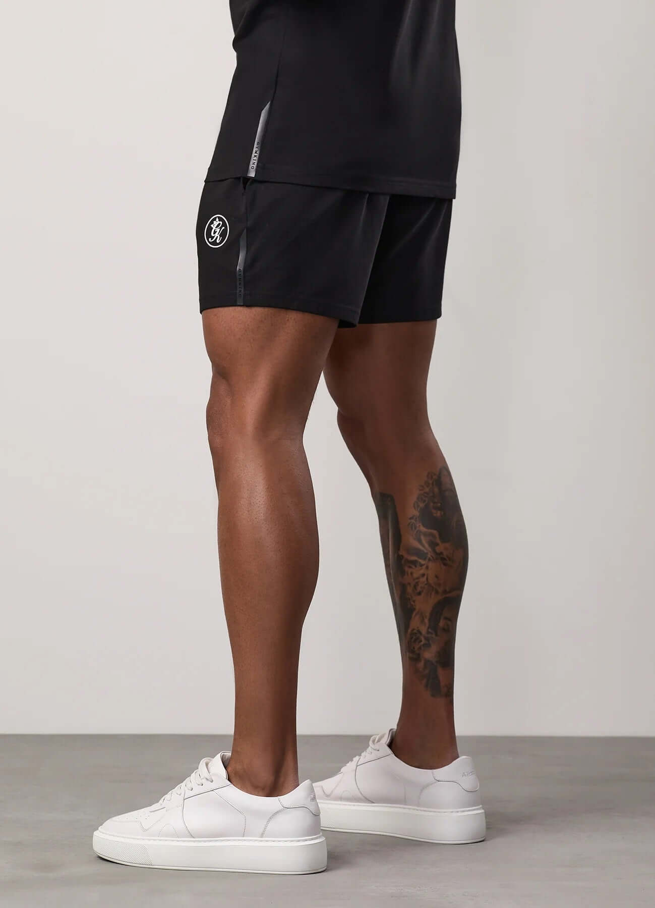 Gym King Pro Jersey Short - Black