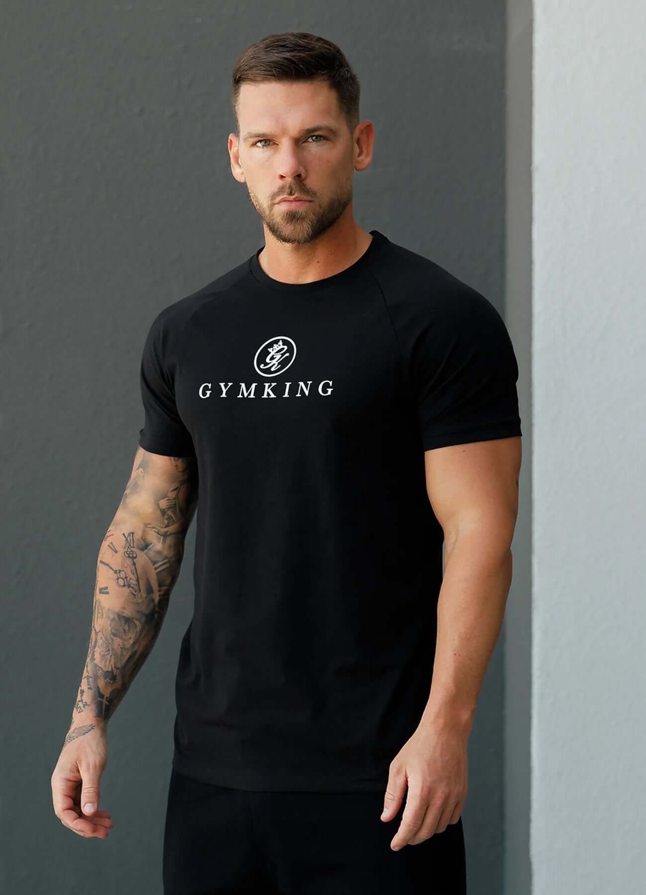 Gym King Pro Jersey Tee - Black