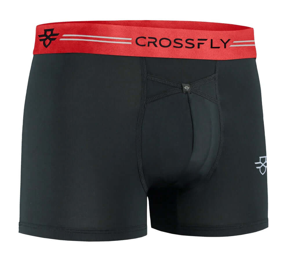 Crossfly Supersoft Modal 3 Pack Ikon Trunks - Black Multi