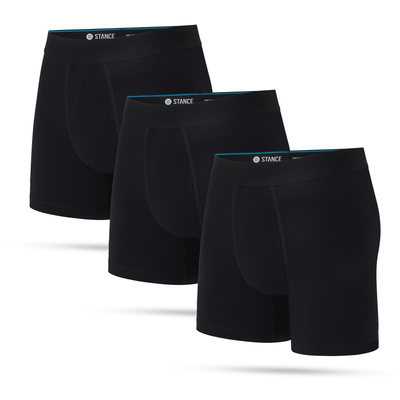 Stance 3 Pack Men’s Boxer Briefs – Lightweight Premium Poly Boxers