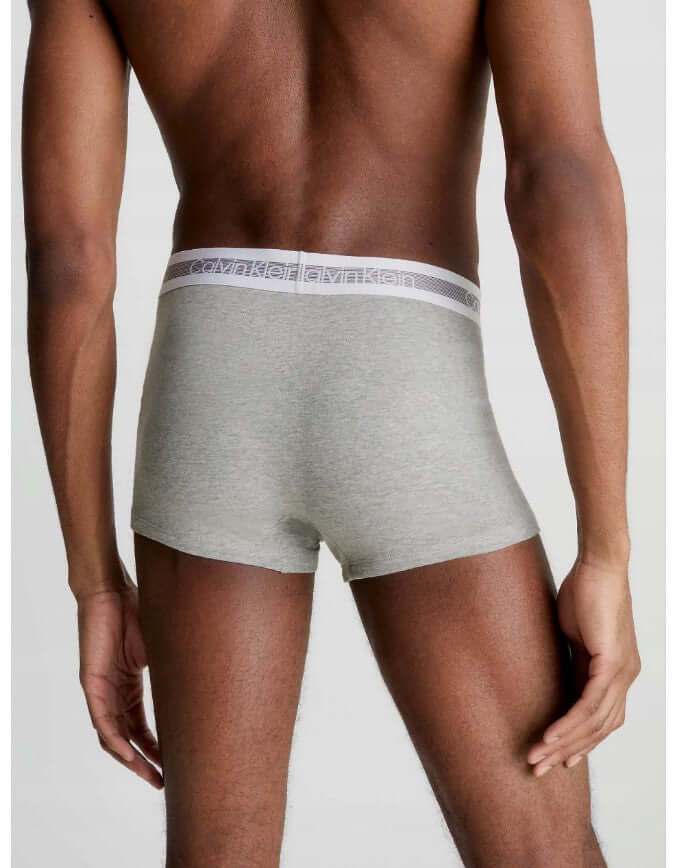 Calvin Klein 3 Pack Cooling Trunks - Black / White / Grey