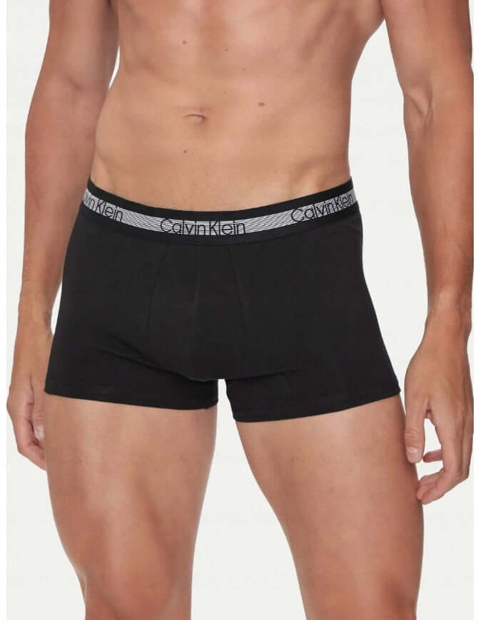 Calvin Klein 3 Pack Cooling Trunks - Black / White / Grey