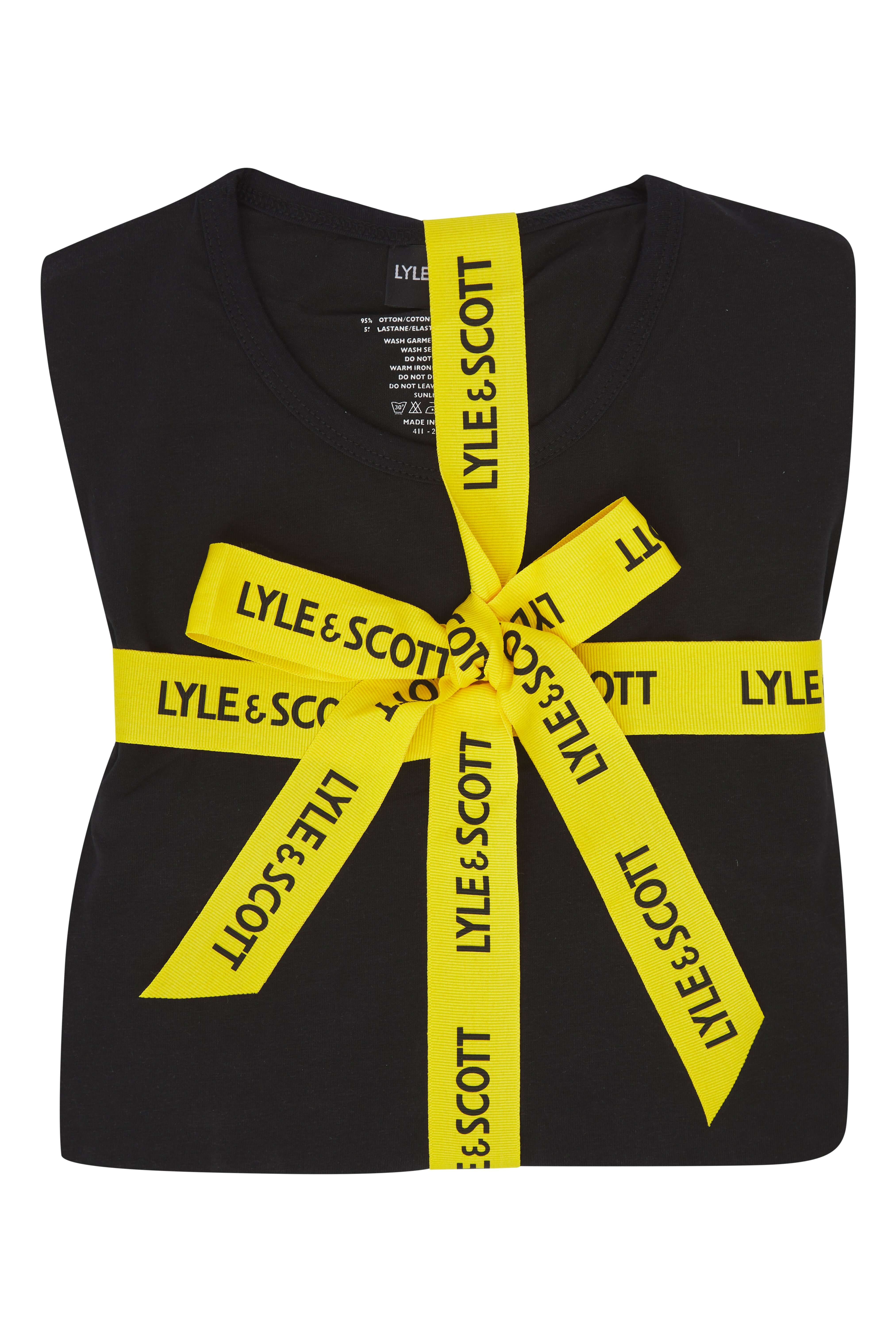 Lyle & Scott Charlie Shorts Lounge Set - Black