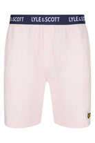 Lyle & Scott Charlie Shorts Lounge Set - Peacoat/Pink Primrose