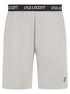 Lyle & Scott Charlie Shorts Lounge Set White / Grey - Image 4