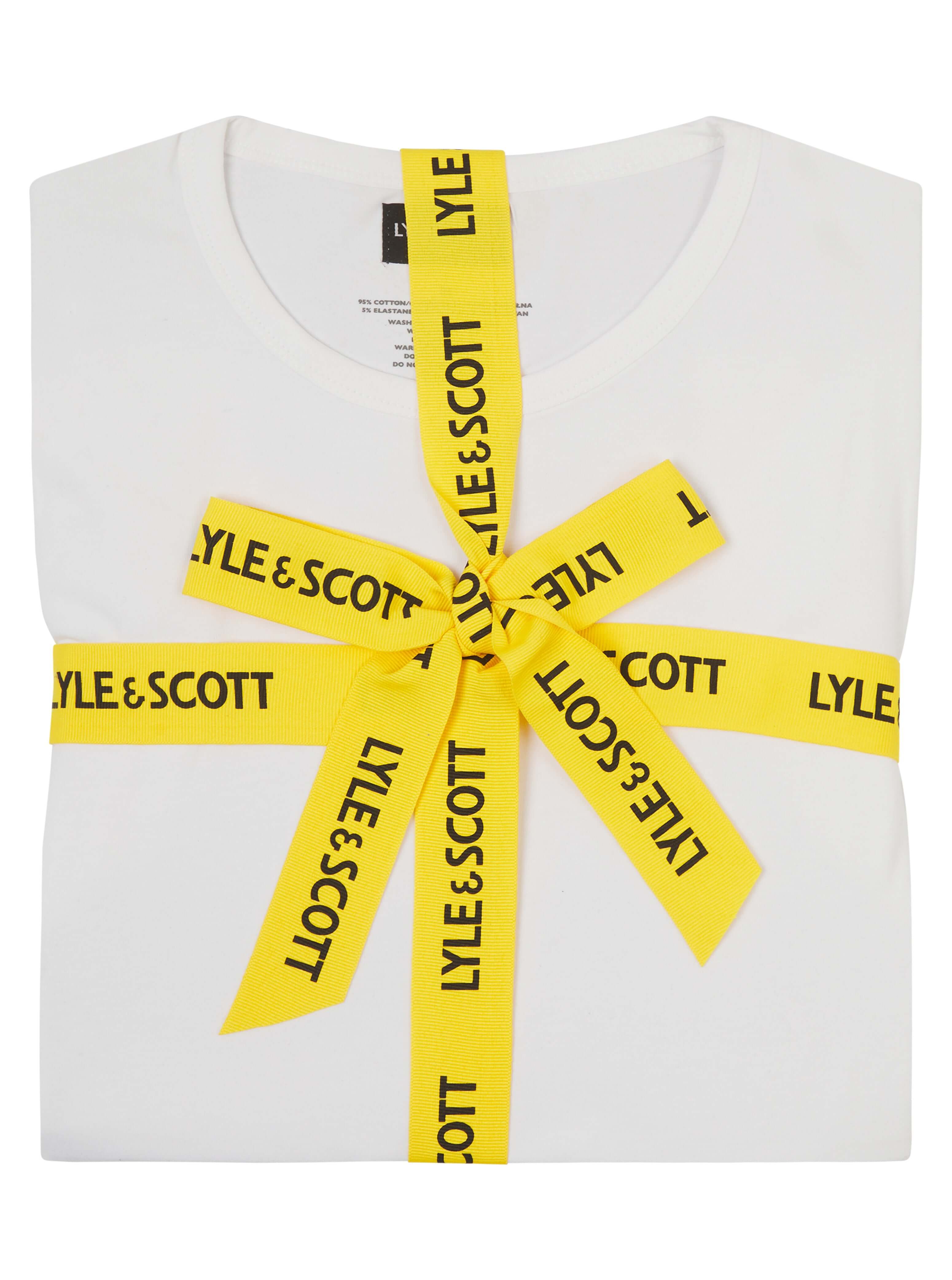 Lyle & Scott Charlie Shorts Lounge Set White / Grey - Image 6
