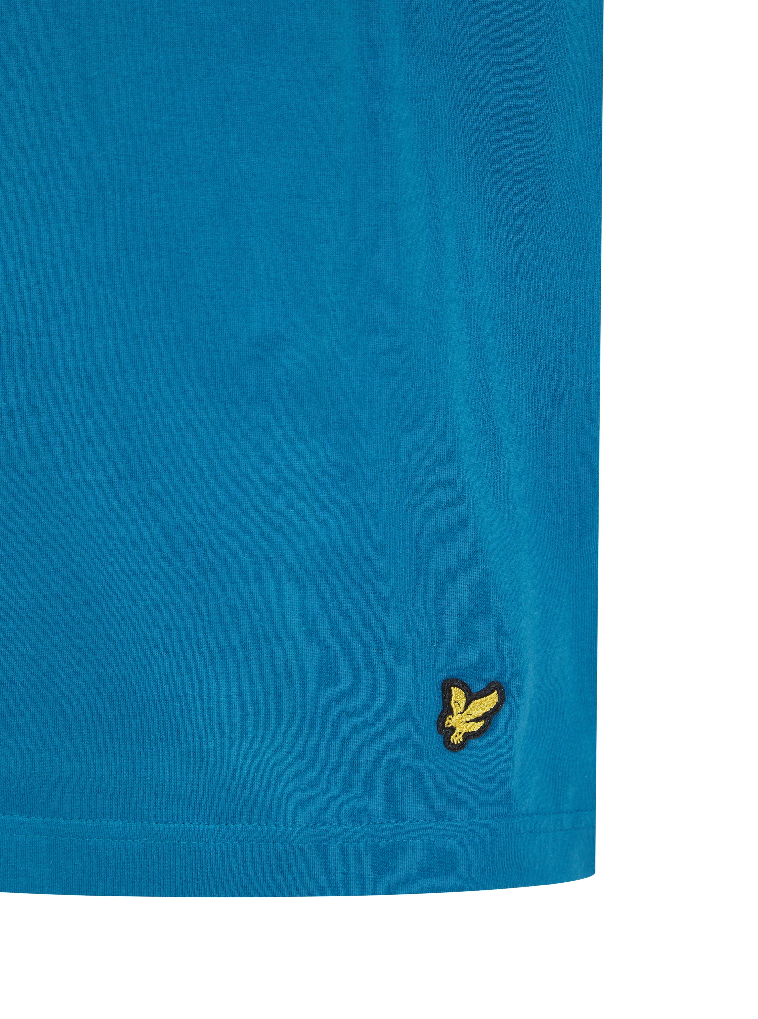 Lyle & Scott Charlie Shorts Lounge Set Teal / Navy - Image 3