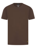 Lyle & Scott Charlie Shorts Lounge Set - Chocolate Brown/Black