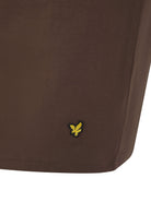Lyle & Scott Charlie Shorts Lounge Set - Chocolate Brown/Black