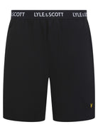 Lyle & Scott Charlie Shorts Lounge Set - Chocolate Brown/Black
