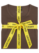 Lyle & Scott Charlie Shorts Lounge Set - Chocolate Brown/Black