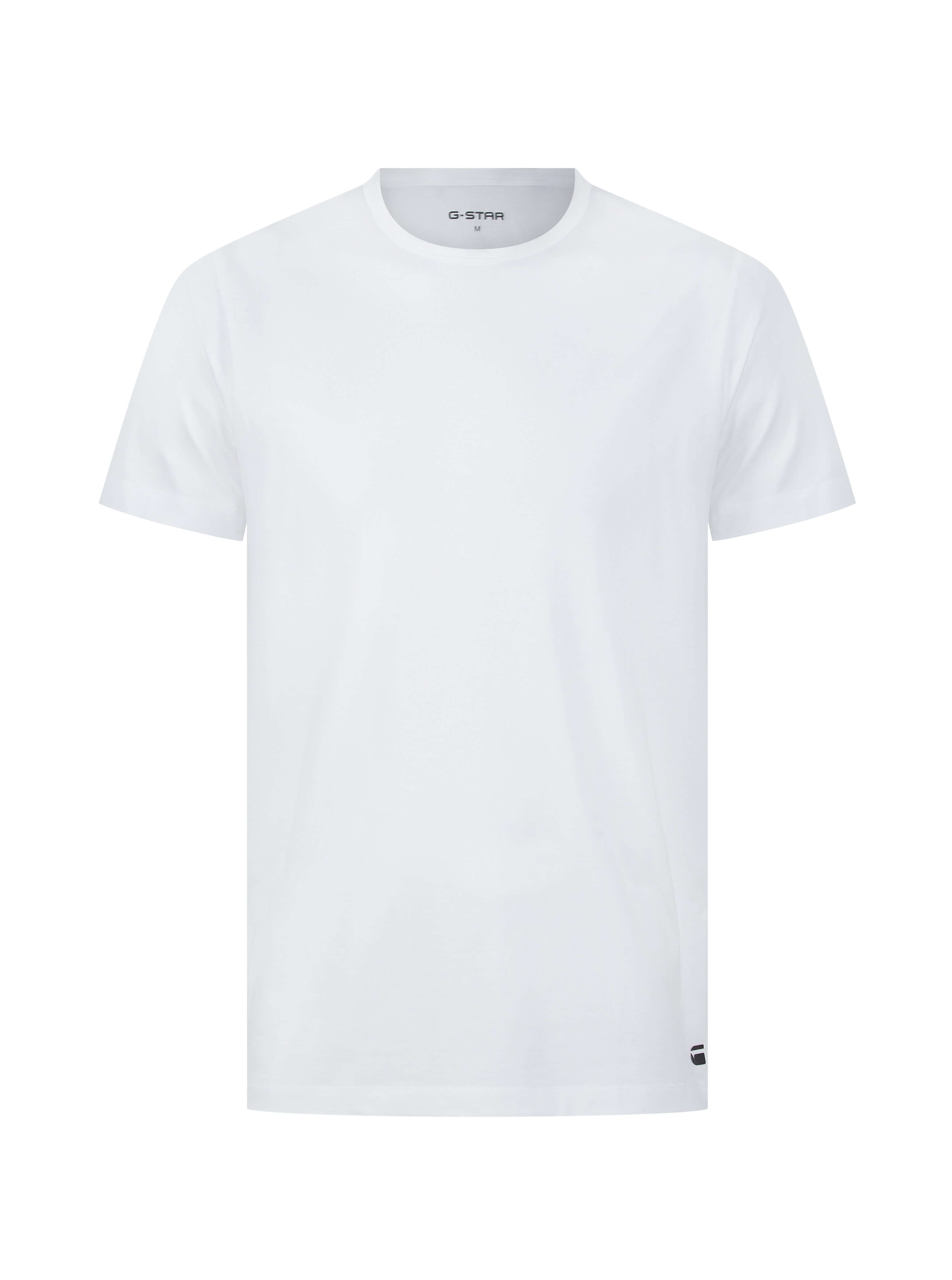 G-Star Men’s 3 Pack Regular Fit T-Shirts – Black, Grey & White | Bamboo Viscose Blend