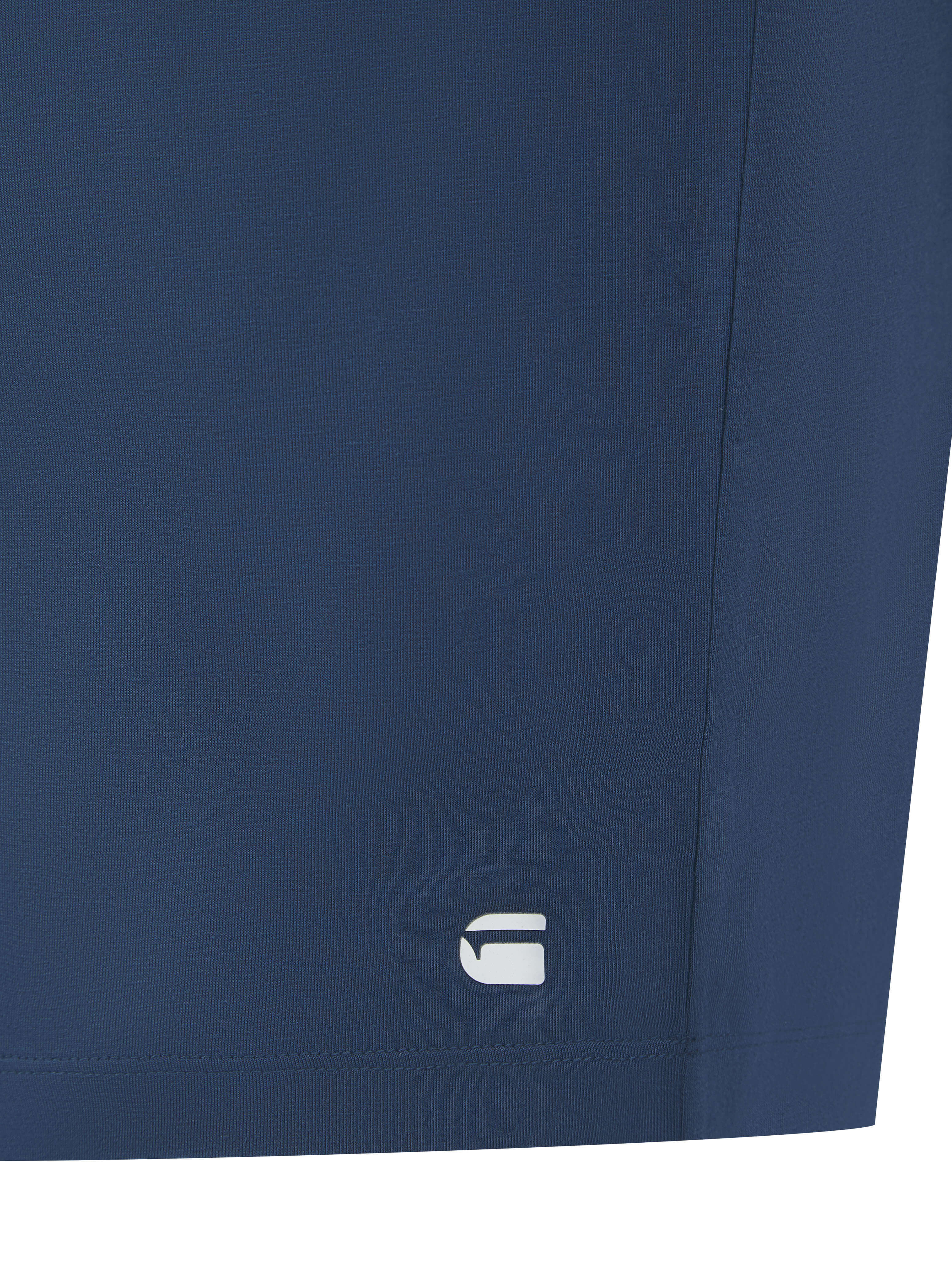 G-Star Men’s 3 Pack Regular Fit T-Shirts – Denim, White, Navy | Bamboo Viscose Blend