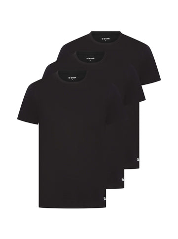 G-Star Men’s 3 Pack Regular Fit T-Shirts | Cotton Modal, Ultrasoft Tee