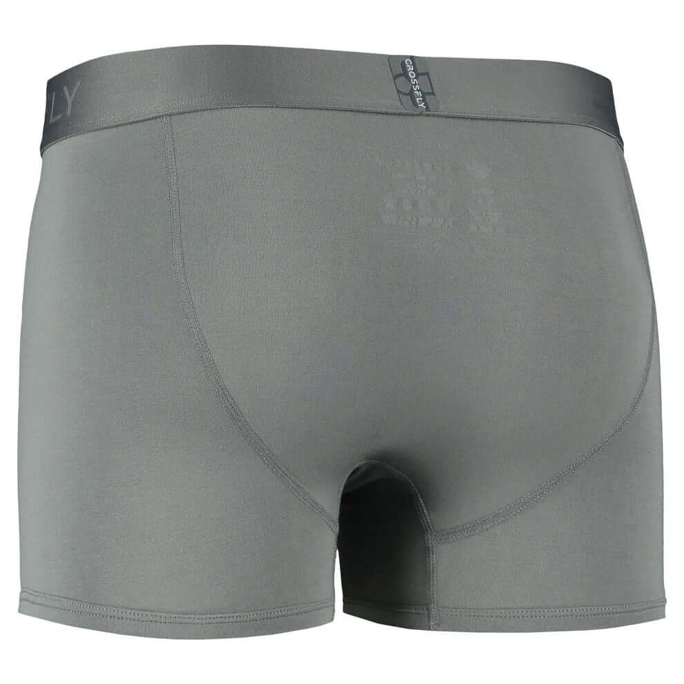 Crossfly Men's IKON Trunks 1-Pack Supersoft Modal - Charcoal