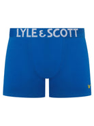 Lyle & Scott Men's 3 Pack Daniel Boxer Briefs – Peacoat, Azure & Nautical Blue