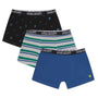 Lyle and Scott 3 Pack Boys Darryl Boxers - Navy/Grey/Allover