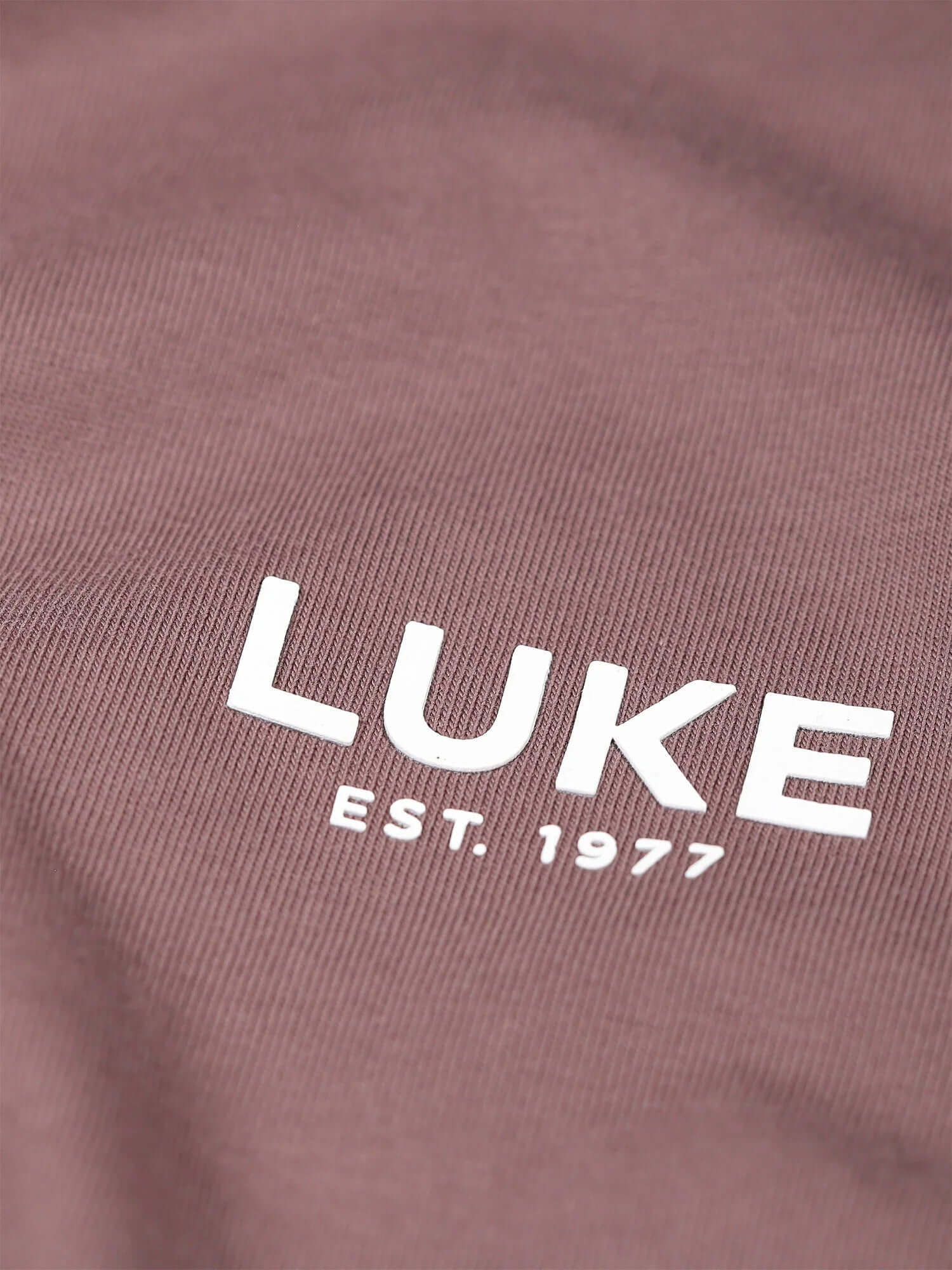 Luke 1977 Exquisite Relaxed Fit T-Shirt - Dark Mauva