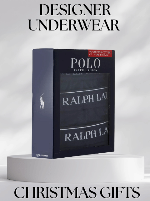 Men’s designer underwear and boxers Christmas gifts – Calvin Klein, Hugo Boss, Tommy Hilfiger