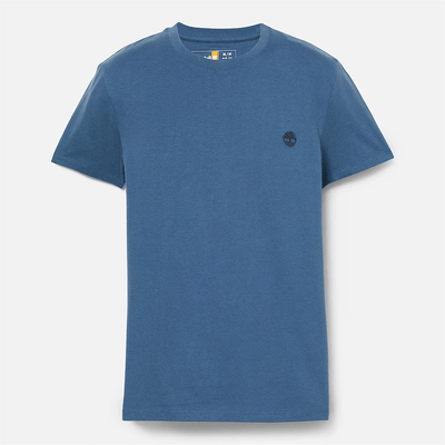 Timberland Dunstan River T-Shirt for Men - 100% Cotton, Blue