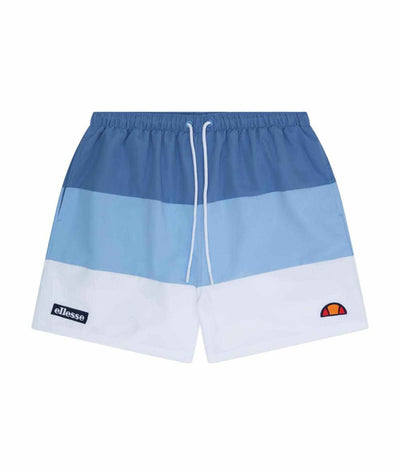 Ellesse Cielo Swim Shorts -  Dark Blue/Light Blue/White