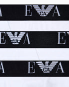 Emporio Armani 3 Pack Briefs White waistband detail