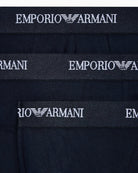 Emporio Armani 3 Pack Briefs Armani Blue detail