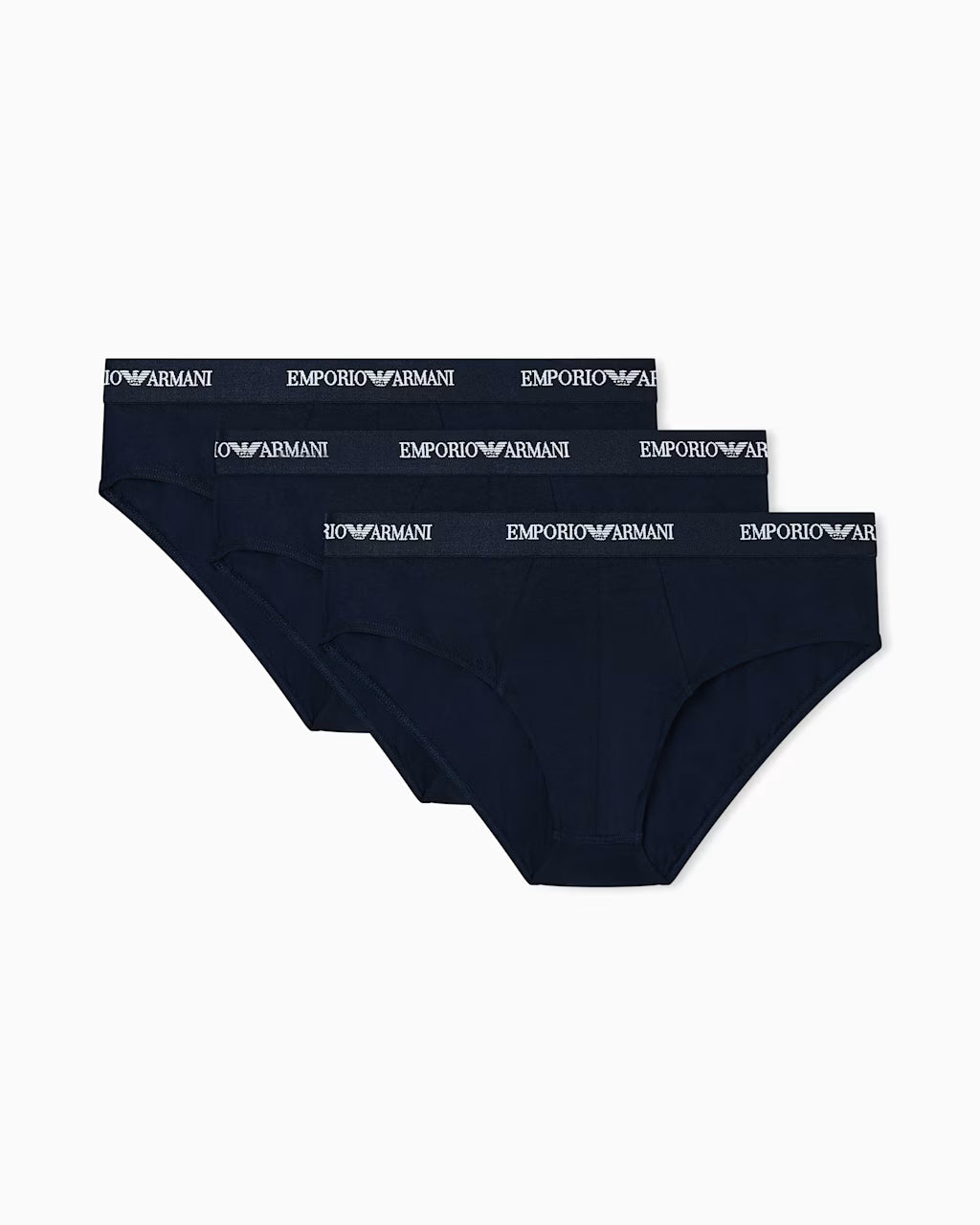 Emporio Armani 3 Pack Briefs Armani Blue product view