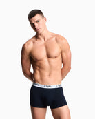 Emporio Armani AF14131 Armani Blue trunks model back