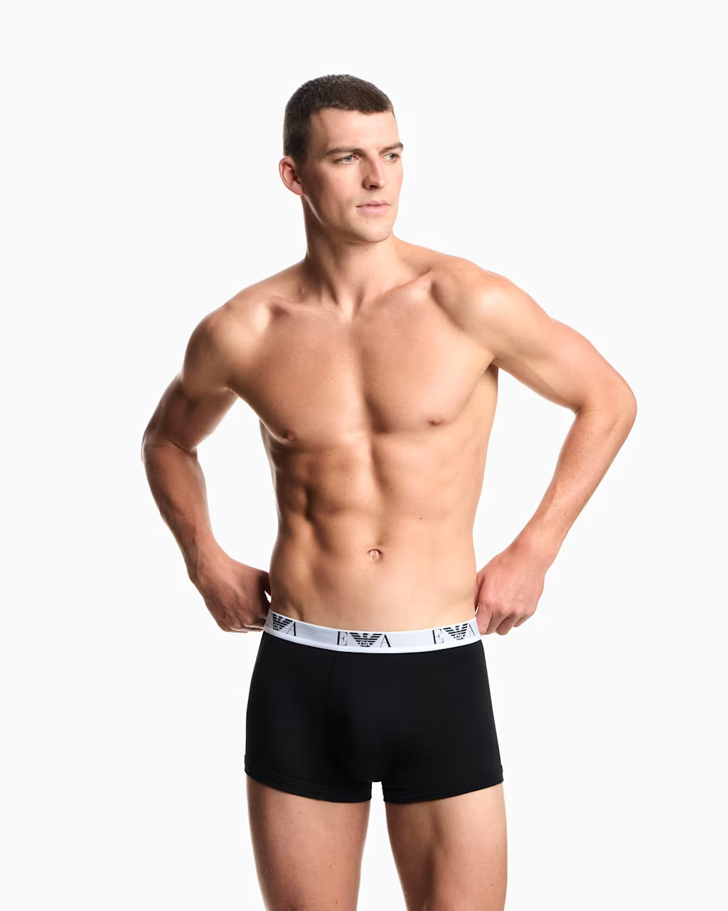 Emporio Armani AF14131 Black trunks model back