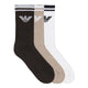 Emporio Armani 3-Pack Men’s Sports Socks – Eagle Logo Terrycloth