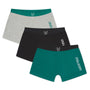 Lyle and Scott 3 Pack Boys Enrico Boxers - Black/Green/Grey