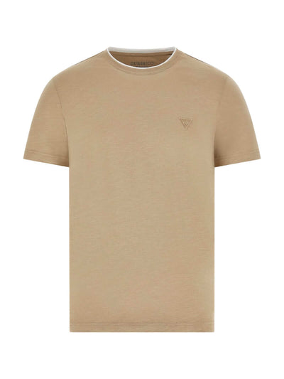Guess Double Layer Crew Neck T-Shirt 100% Cotton