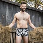 Oddballs Fatcow Mens Boxer Shorts - Cotton Stretch Trunks