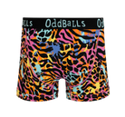 OddBalls Filthy Animal Men’s Cotton Boxer Shorts – Bold Animal Print