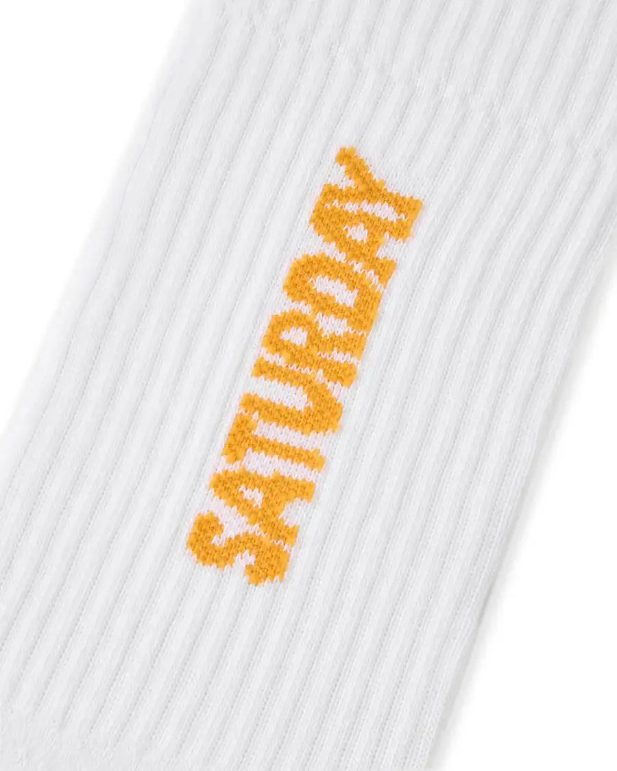 Weekend Offender 3 Pack Friday/Saturday/Sunday Sports Socks - White