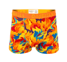 Oddballs Great Balls of Fire Mens Boxer Shorts - Orange, Multi