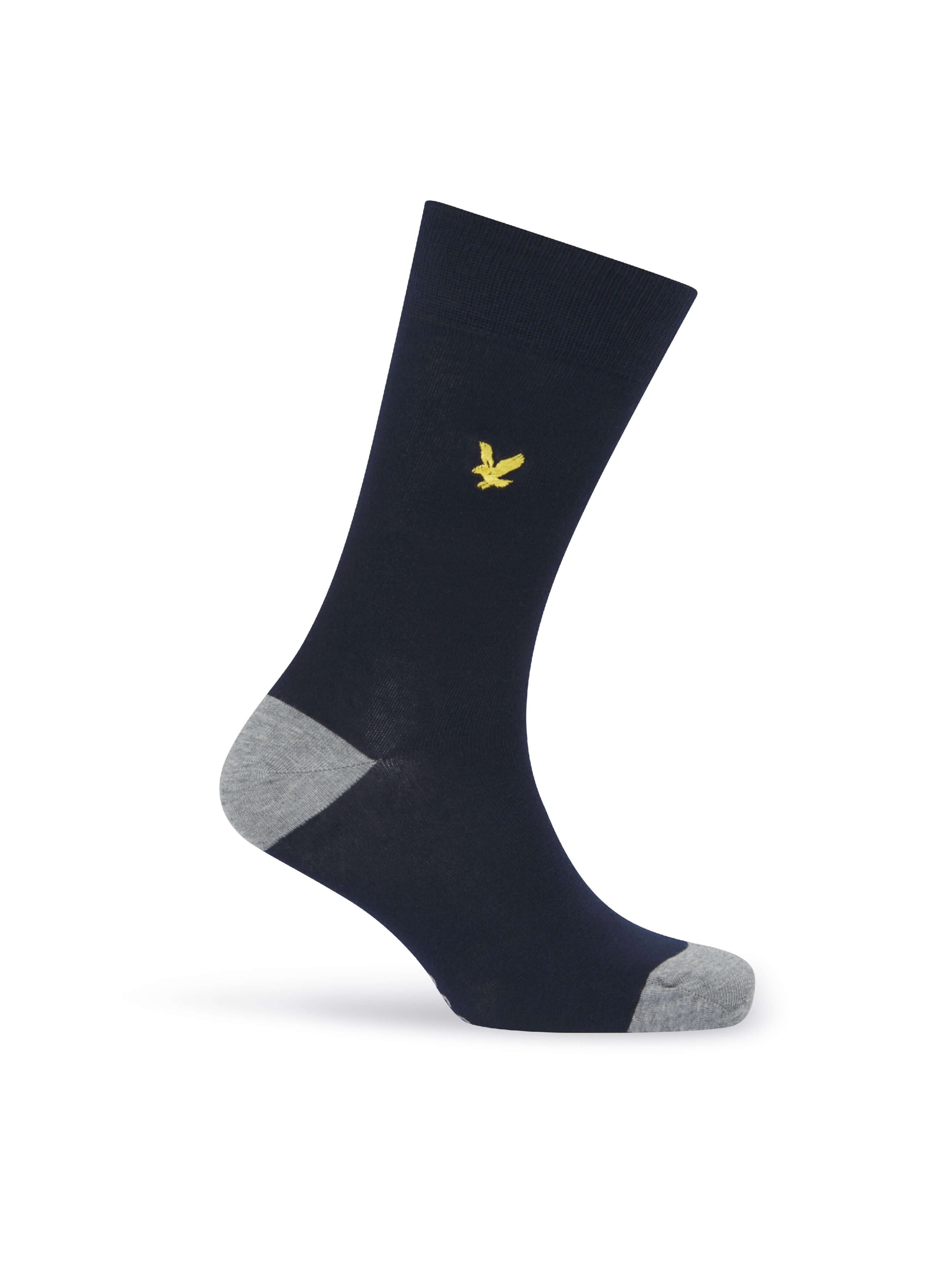 Lyle & Scott Graham 5 Pack Contrast Heel and Toe Socks