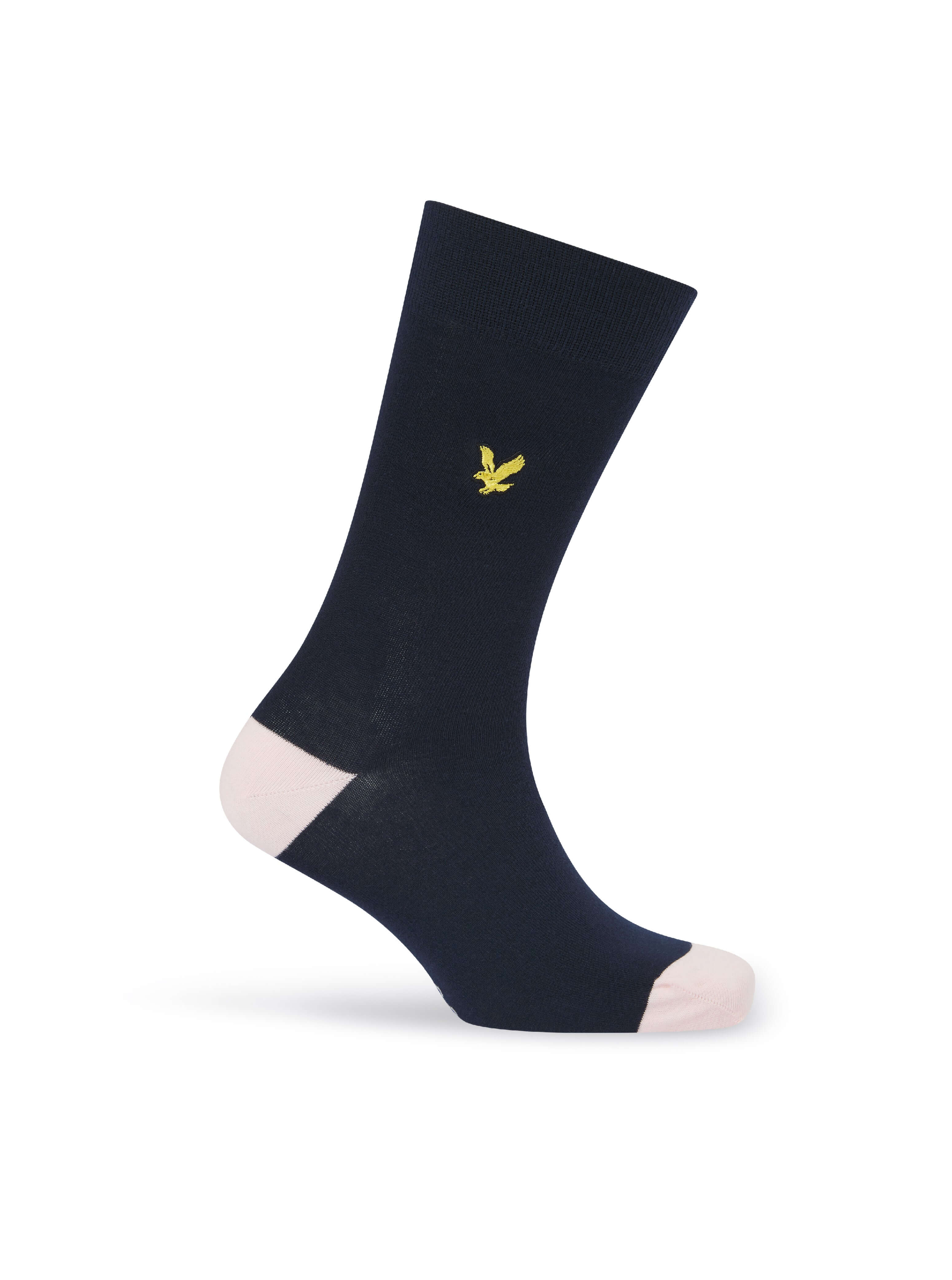Lyle & Scott Graham 5 Pack Contrast Heel and Toe Socks