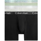 Calvin Klein 3 Pack Modern Structure Boxer Briefs - Galaxy Grey