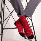 Swole Panda Mens Gorilla Bamboo Socks - Size (4-7)