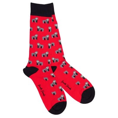 Swole Panda Mens Gorilla Bamboo Socks - Size (4-7)