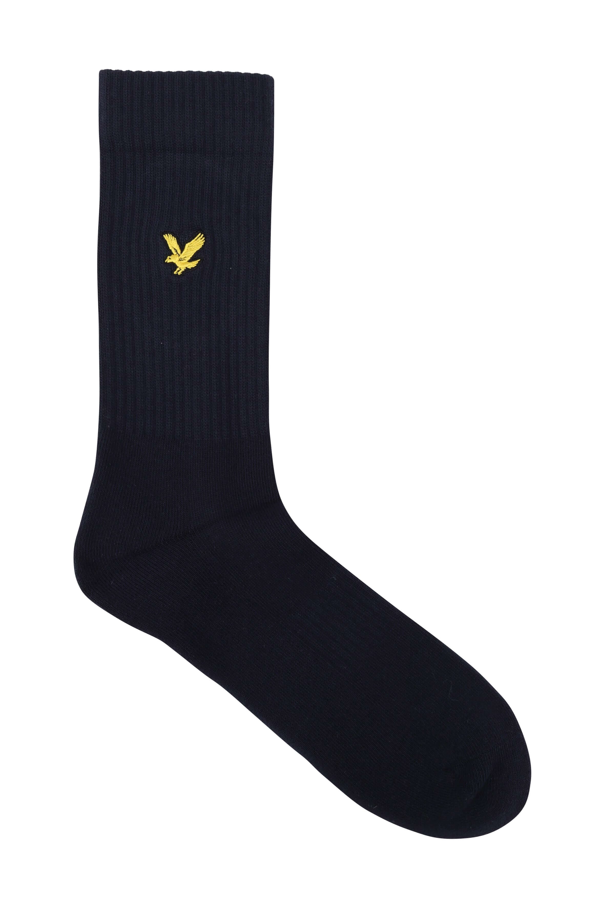 Lyle & Scott 3 Pack Hamilton Crew Socks - Peacoat | Everyday Comfort