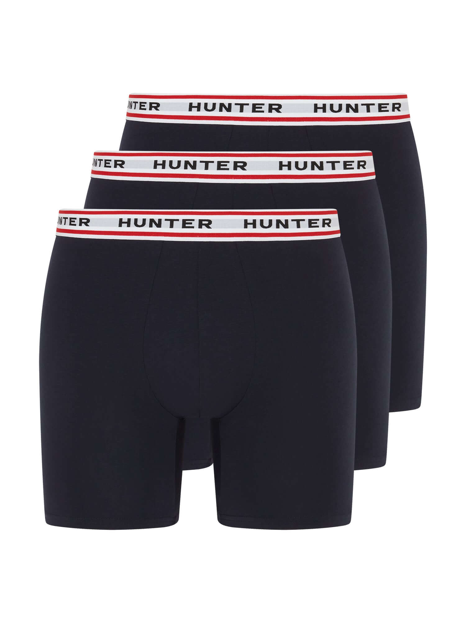 Hunter Men’s 3 Pack Heritage Logo Boxer Briefs – Night Sky