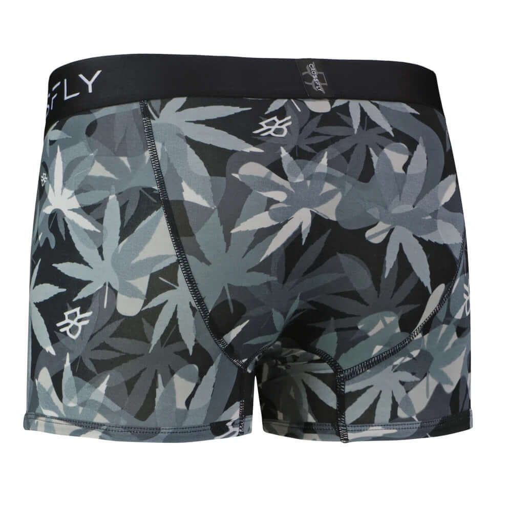 Crossfly Men's IKON Trunks 1-Pack Supersoft Modal - Hemp Grey