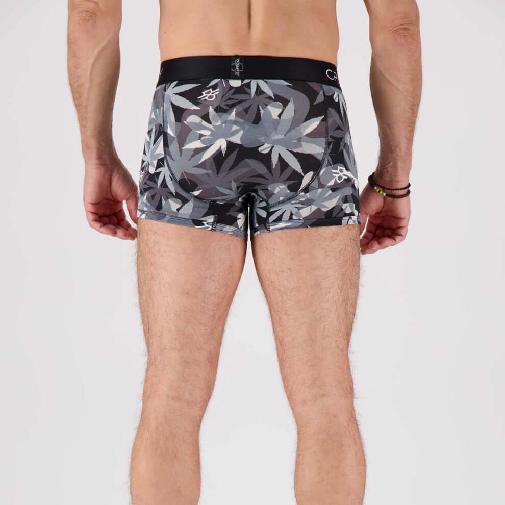 Crossfly Men's IKON Trunks 1-Pack Supersoft Modal - Hemp Grey