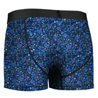 Crossfly IKON Men’s 3" Trunks – Skulls & Hearts Blue | 1-Pack Supersoft Modal